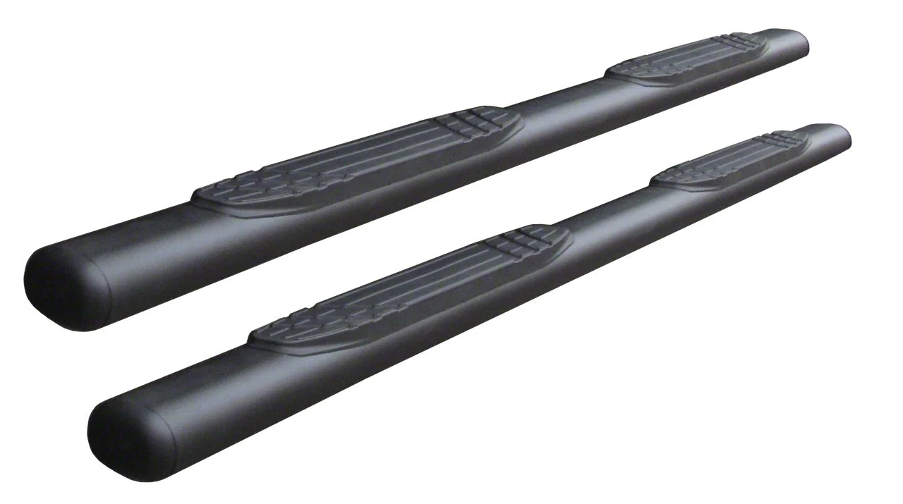 Go Rhino 4-Inch OE Xtreme Side Step Bars; Textured Black (19-26 Ranger SuperCrew)
