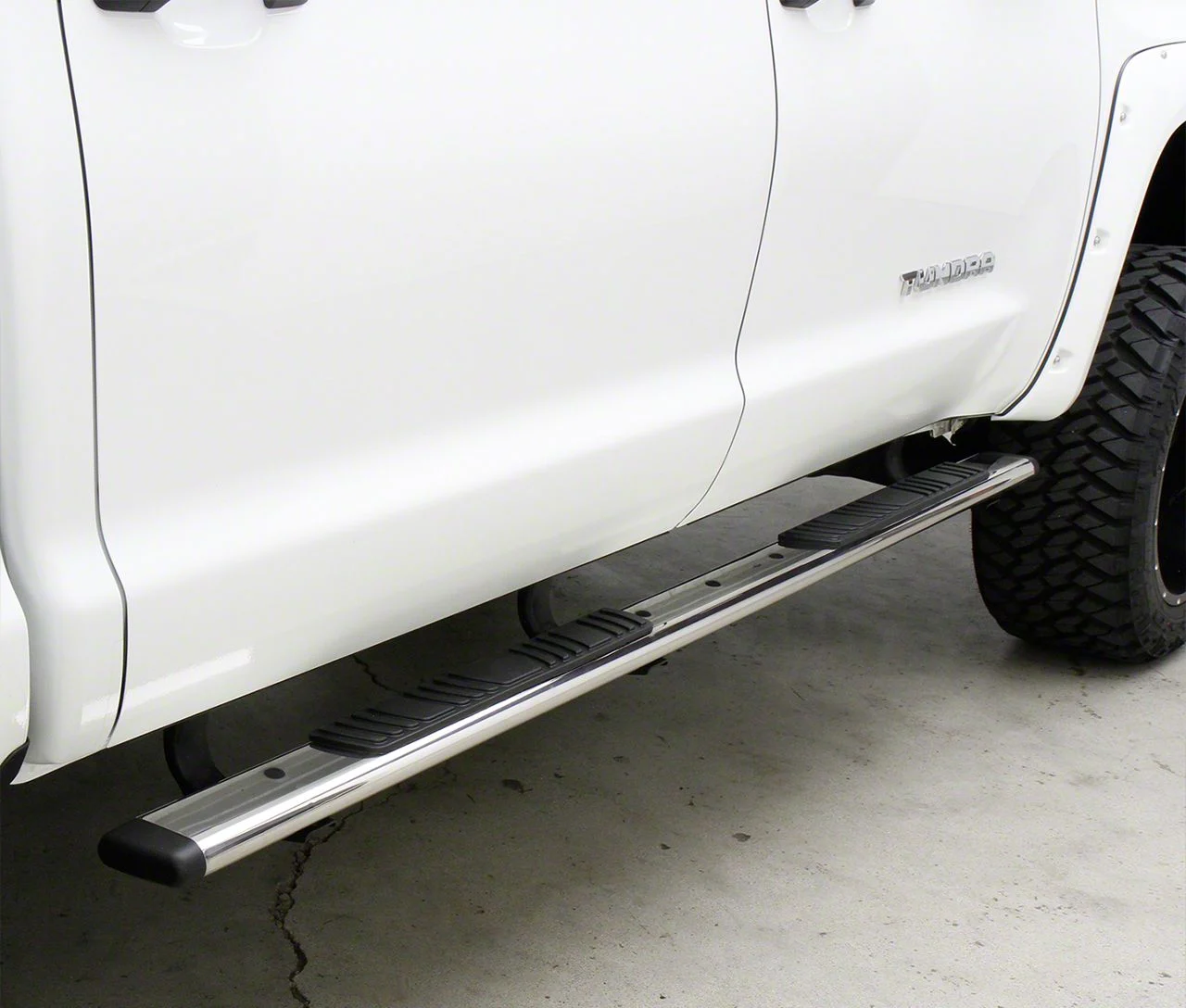 Go Rhino 5-Inch OE Xtreme Low Profile Side Step Bars; Polished (19-26 Ranger SuperCrew)