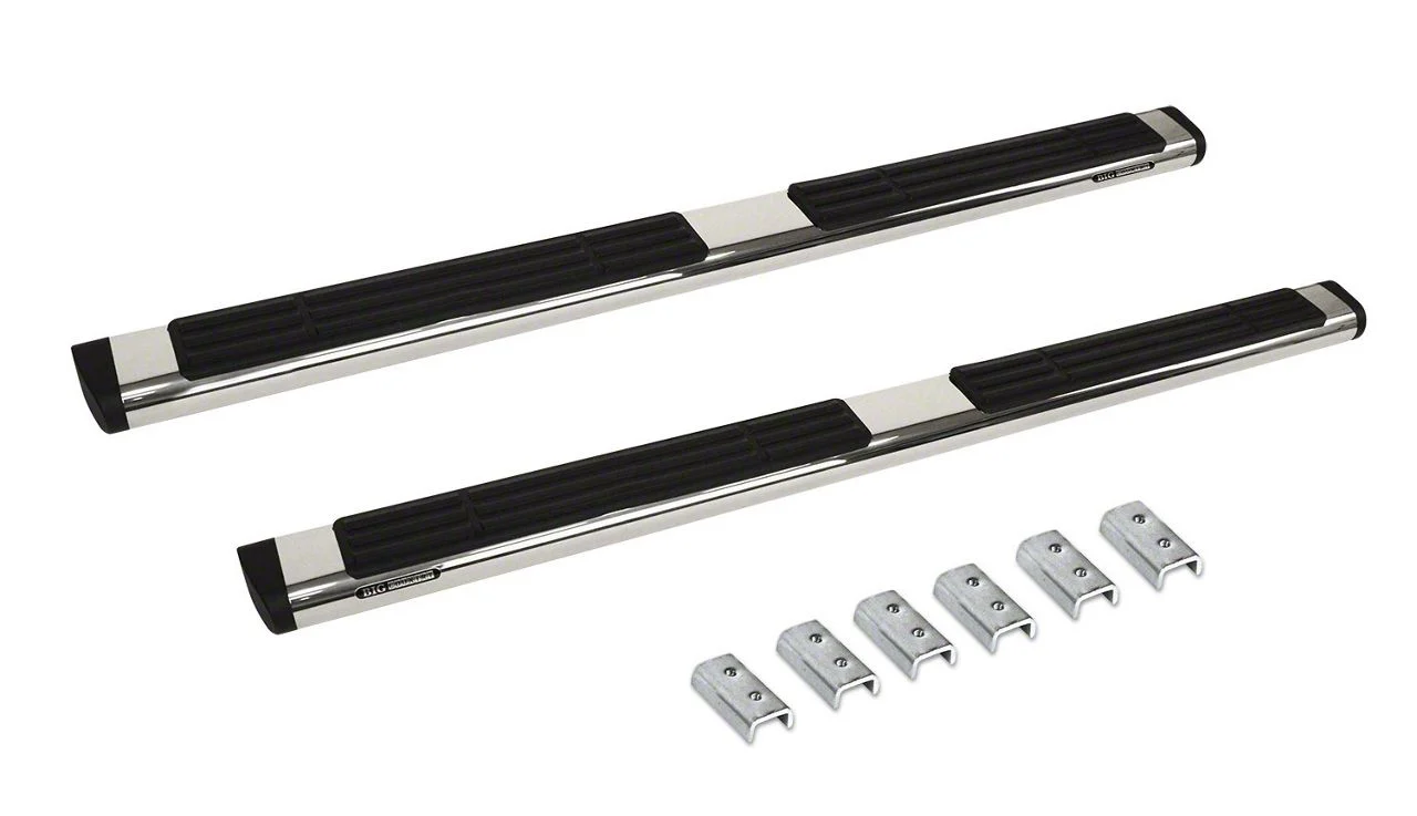 Go Rhino 6-Inch OE Xtreme Side Step Bars; Polished (19-26 Ranger SuperCrew)