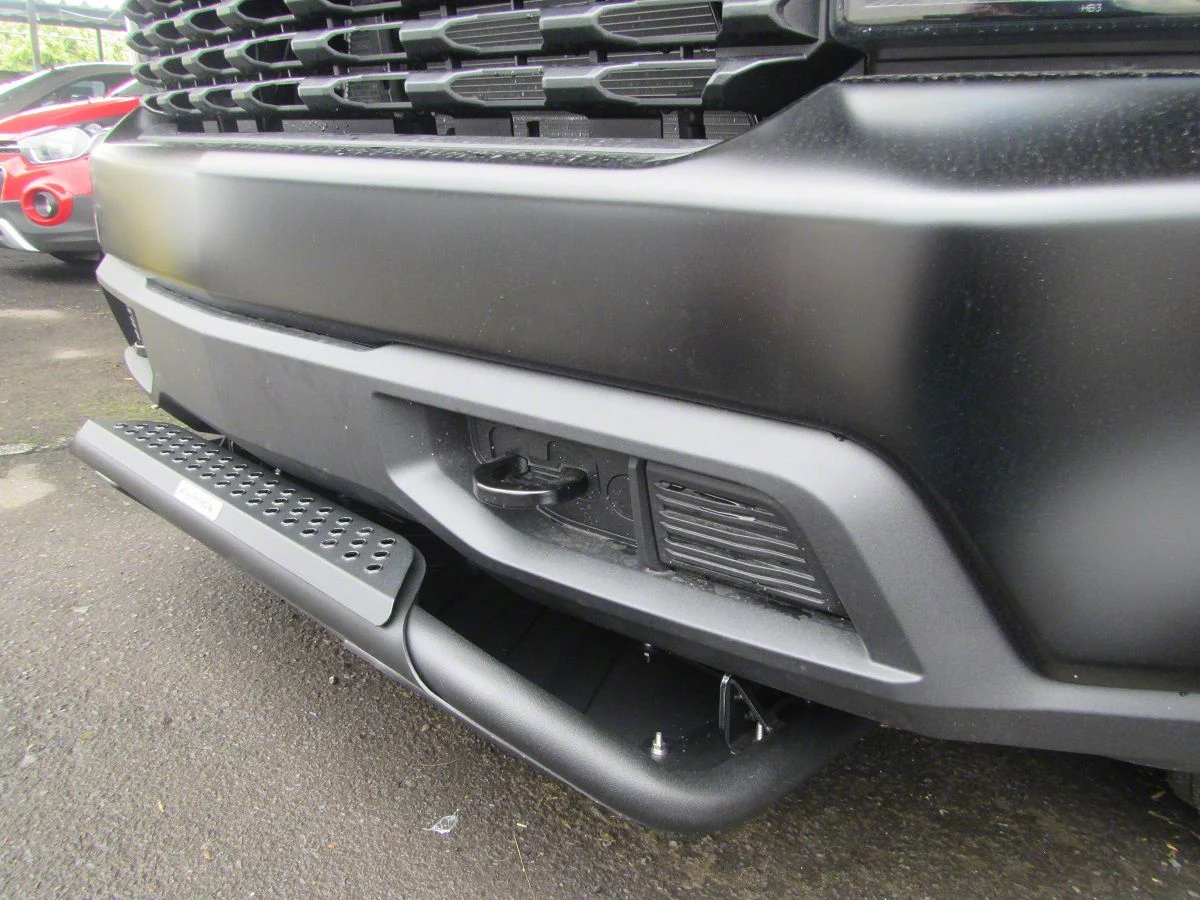 Go Rhino RC3 LR Skid Plate Bull Bar with 20-Inch LED Light Bar; Textured Black (19-26 Silverado 1500)