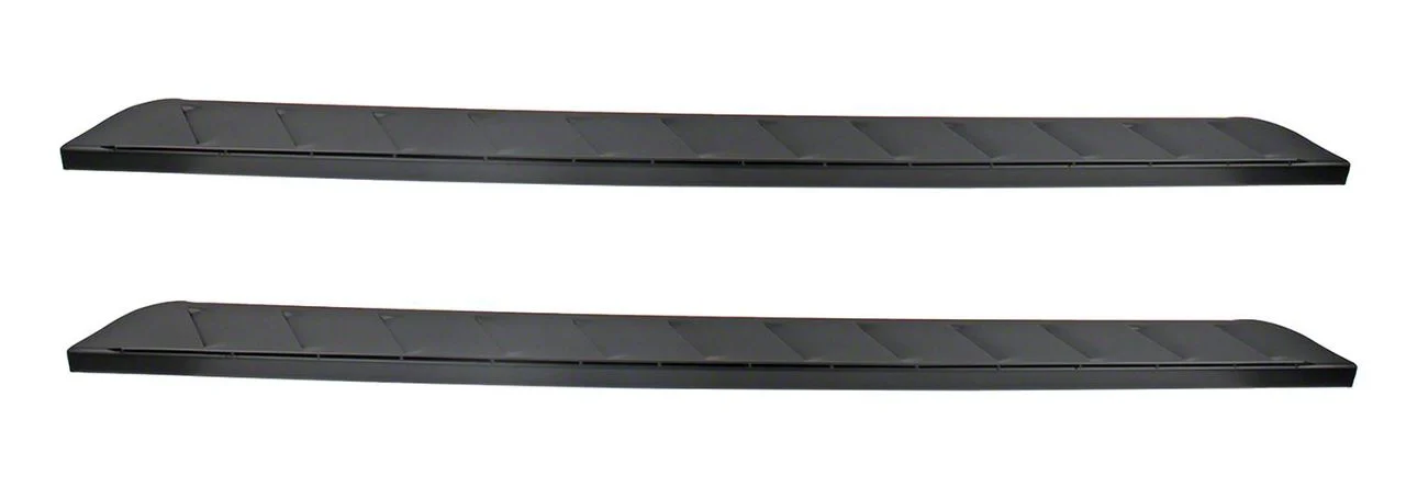 Go Rhino RB10 Running Boards; Textured Black (14-18 Silverado 1500 Crew Cab)