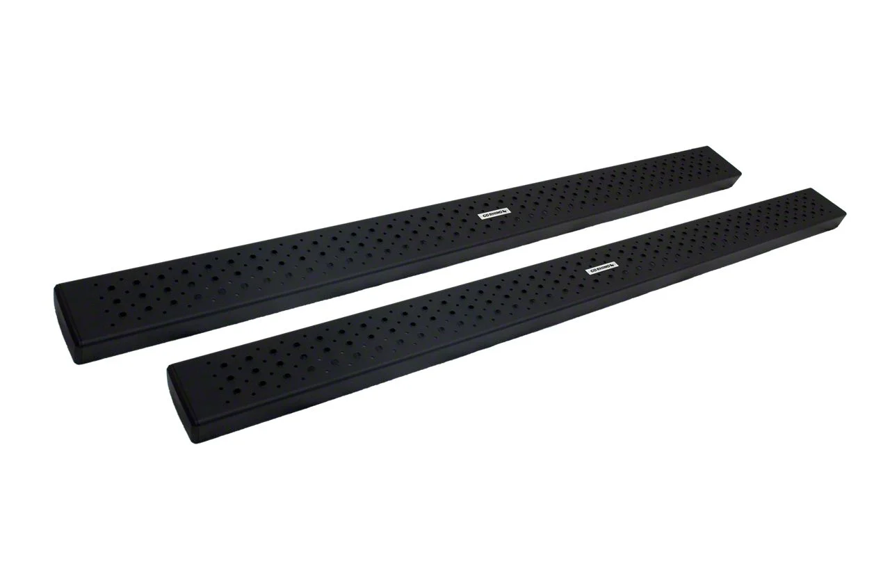 Go Rhino HD OE Xtreme Side Steps; Textured Black (14-18 Silverado 1500 Double Cab)