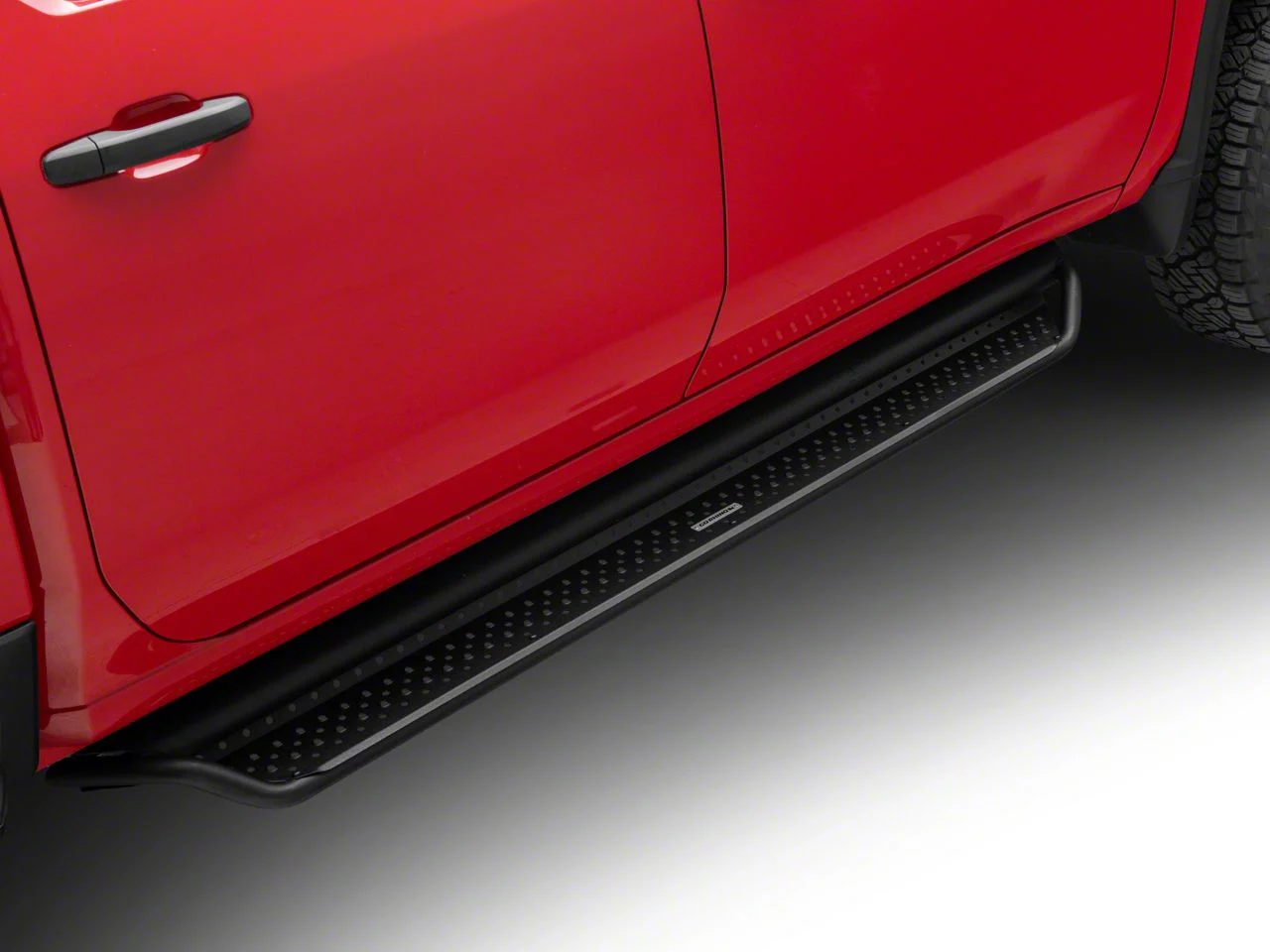Go Rhino Dominator Xtreme D1 Side Step Bars; Textured Black (20-26 Silverado 2500 HD Crew Cab)