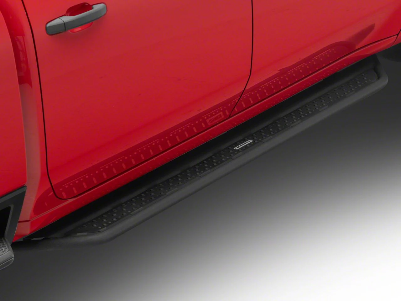 Go Rhino Dominator Xtreme D6 Side Step Bars; Textured Black (20-26 Silverado 2500 HD Crew Cab)