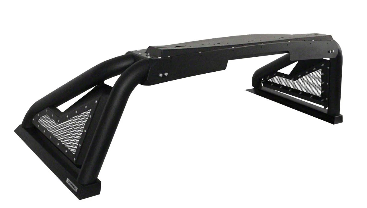 Go Rhino Sport Bar 2.0 Roll Bar; Textured Black (14-18 Sierra 1500)