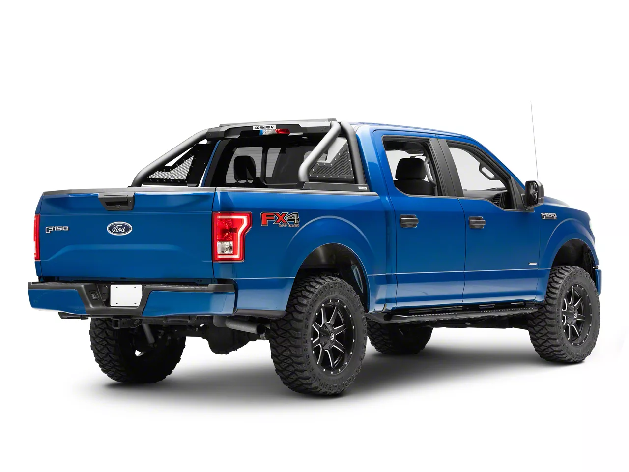 Go Rhino Sport Bar 2.0 Roll Bar; Textured Black (15-26 F-150)