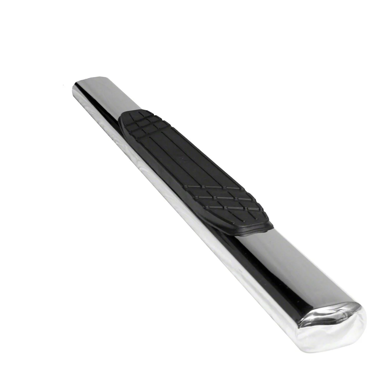 Go Rhino 4-Inch OE Xtreme Side Step Bars; Polished (17-26 F-250 Super Duty Regular Cab)