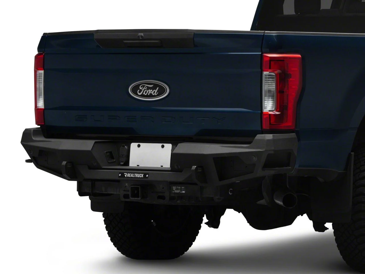 Go Rhino BR20.5 Rear Bumper; Textured Black (17-22 F-250 Super Duty)