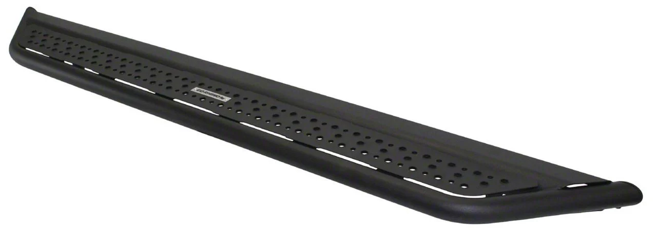 Go Rhino Dominator Xtreme D6 Side Step Bars; Textured Black (11-16 F-250 Super Duty SuperCab)
