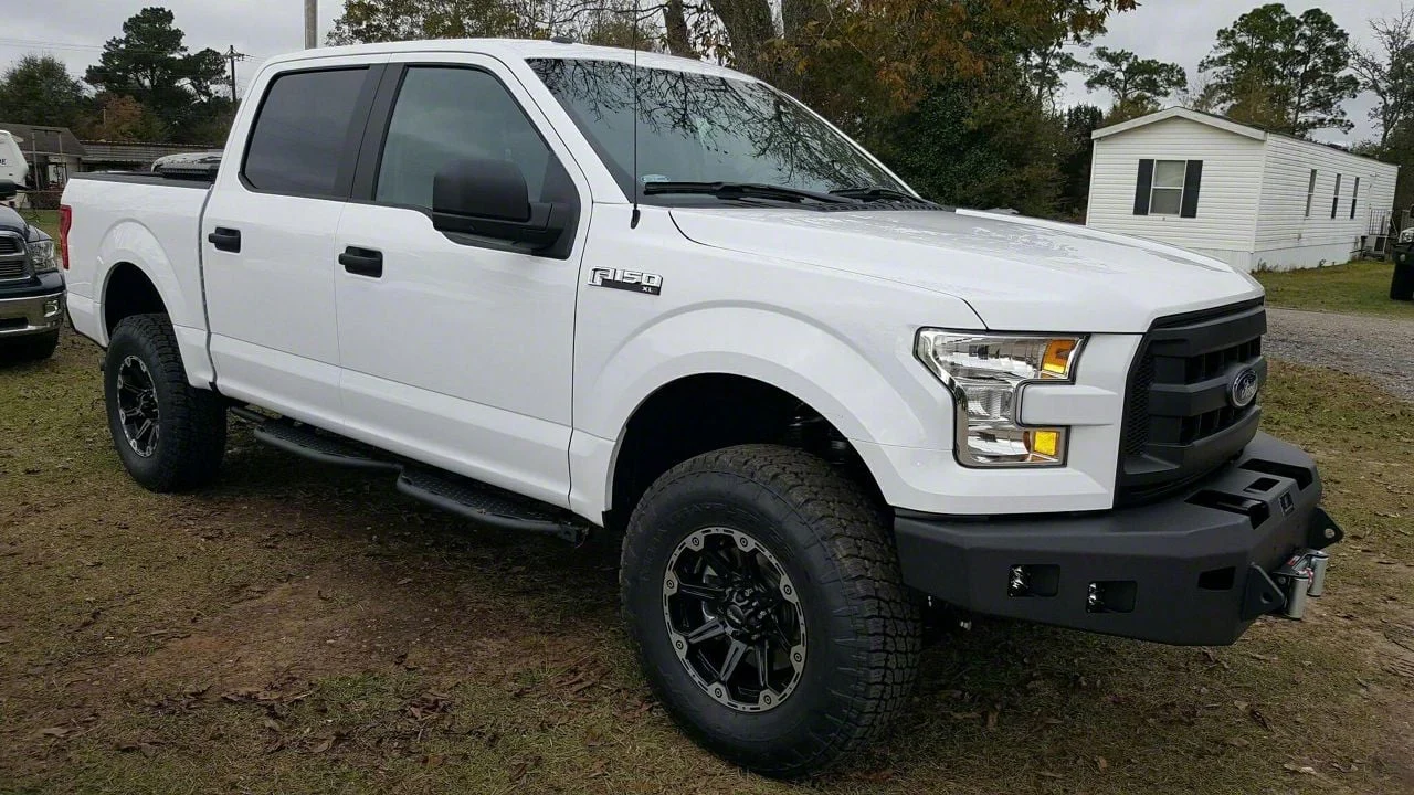 Hammerhead Cab Length Running Boards; Black (15-26 F-150 SuperCrew)