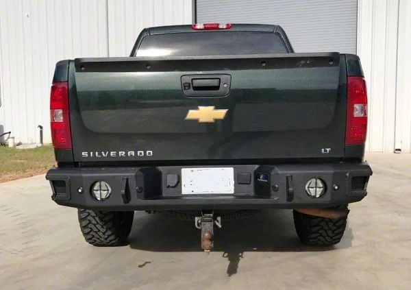 Hammerhead Rear Bumper with Round Reverse Light Cutouts (07-13 Silverado 1500)