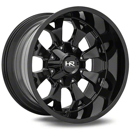 Hardrock Offroad Devastator Gloss Black 6-Lug Wheel; 20x10; -19mm Offset (15-20 Tahoe)