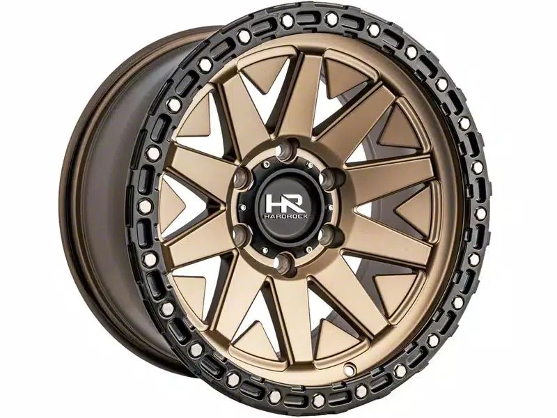 Hardrock Offroad H106 Matte Bronze 6-Lug Wheel; 17x9; 1mm Offset (15-20 Tahoe)