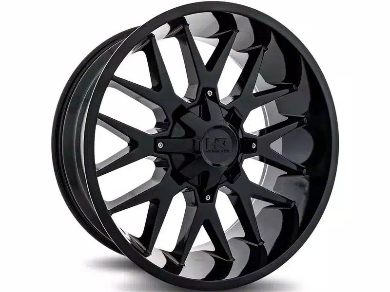Hardrock Offroad Affliction Gloss Black 6-Lug Wheel; 20x9; 0mm Offset (19-23 Ranger)