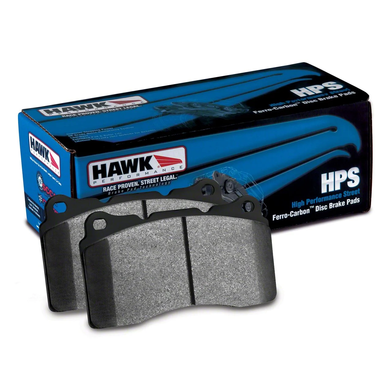 Hawk Performance HPS Brake Pads; Front Pair (06-18 RAM 1500, Excluding SRT-10)
