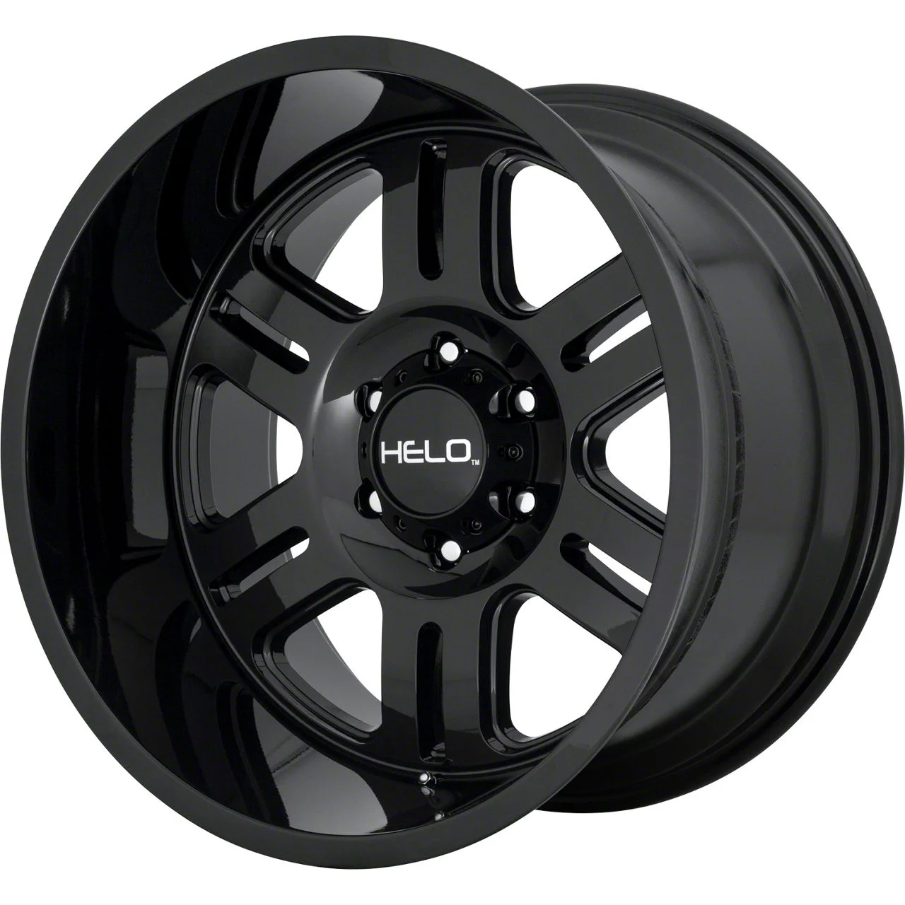 HELO HE916 Gloss Black 8-Lug Wheel; 20x12; -44mm Offset (11-16 F-250 Super Duty)