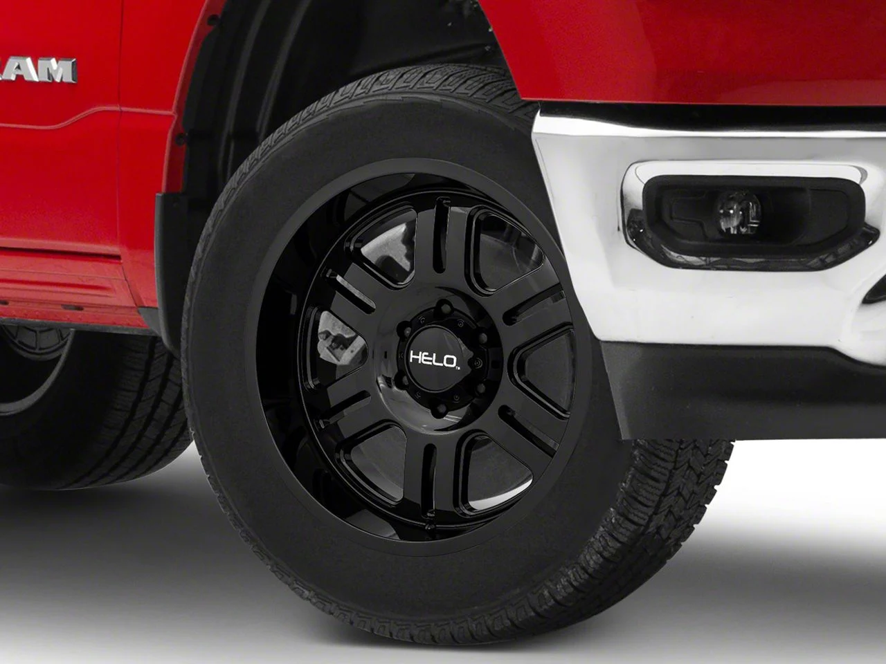 HELO HE916 Gloss Black 6-Lug Wheel; 20x9; 18mm Offset (19-26 RAM 1500)