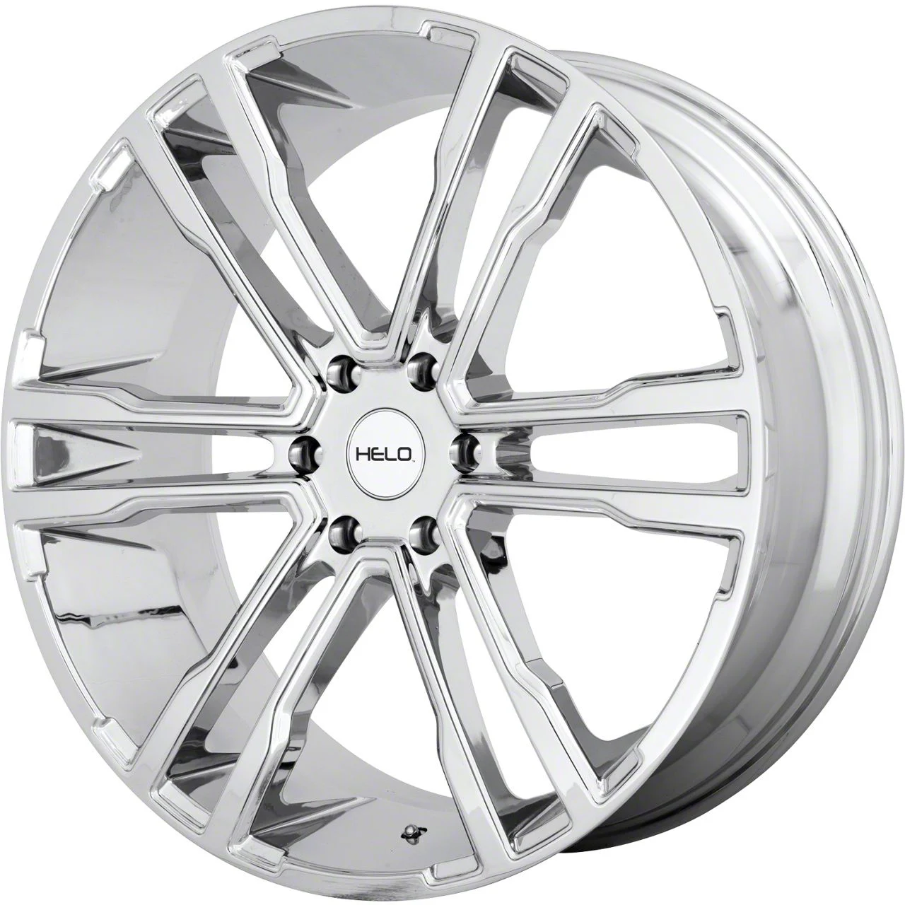 HELO HE918 Chrome 6-Lug Wheel; 20x9; 15mm Offset (19-26 RAM 1500)