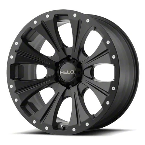 HELO HE901 Satin Black 6-Lug Wheel; 20x9; 18mm Offset (19-26 Sierra 1500)