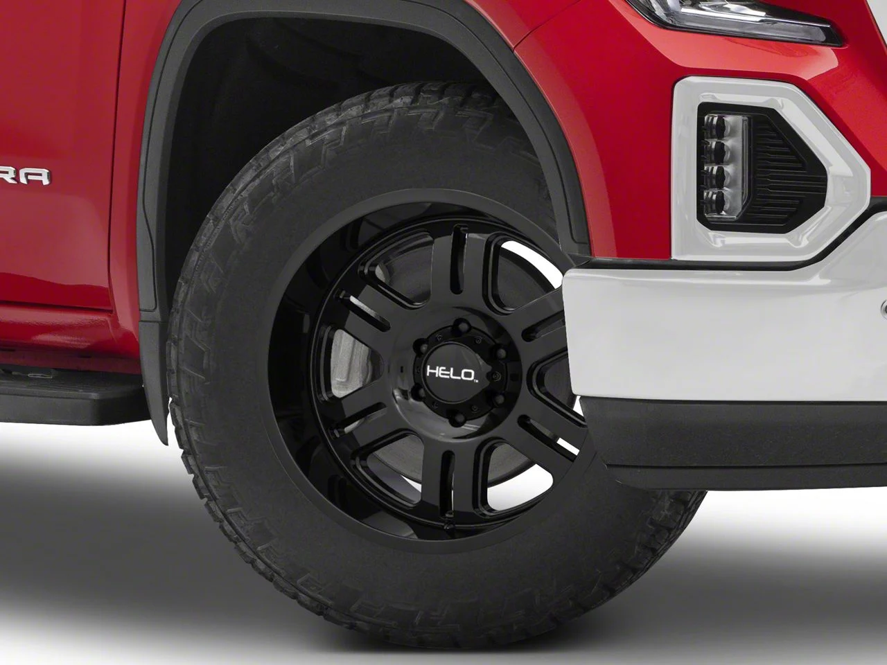 HELO HE916 Gloss Black 6-Lug Wheel; 20x9; 18mm Offset (19-26 Sierra 1500)