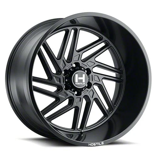 Hostile Jigsaw Asphalt 6-Lug Wheel; 20x10; -19mm Offset (04-08 F-150)