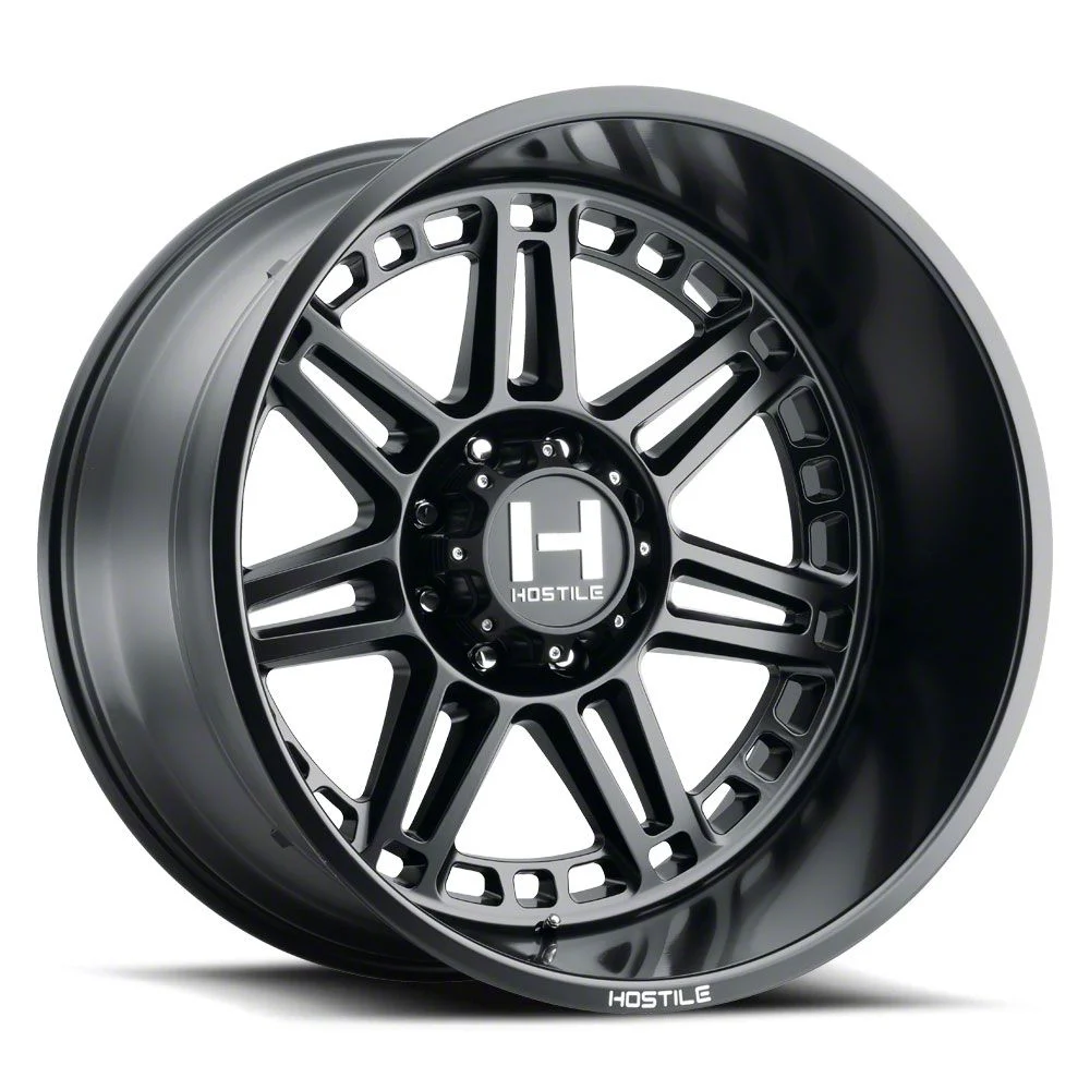 Hostile Lunatic Asphalt 6-Lug Wheel; 20x10; -19mm Offset (04-08 F-150)