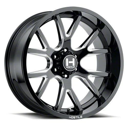 Hostile Rage Blade Cut 6-Lug Wheel; 20x9; 12mm Offset (04-08 F-150)