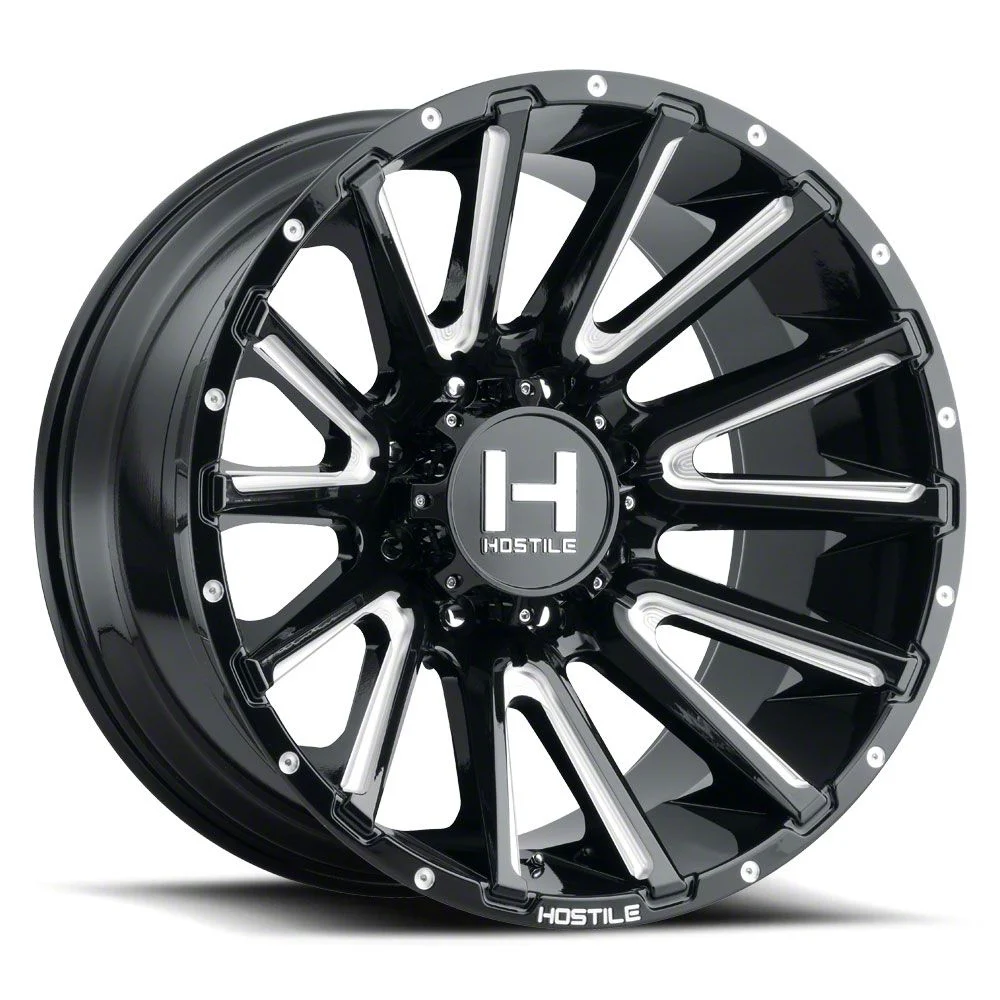Hostile Typhoon Blade Cut 6-Lug Wheel; 20x10; -19mm Offset (04-08 F-150)