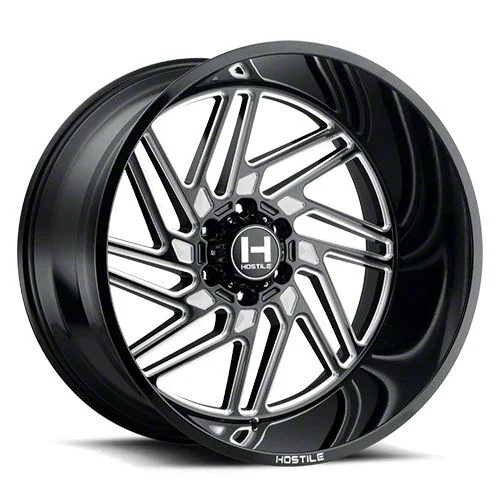 Hostile Jigsaw Blade Cut 6-Lug Wheel; 20x10; -19mm Offset (09-14 F-150)