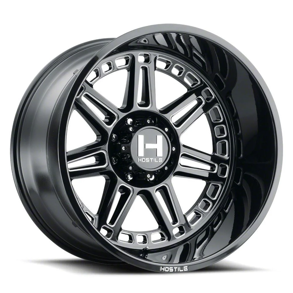 Hostile Lunatic Blade Cut 6-Lug Wheel; 22x10; -25mm Offset (09-14 F-150)