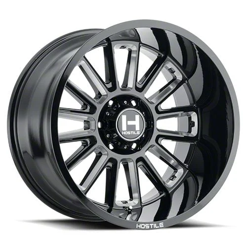Hostile Predator Blade Cut 6-Lug Wheel; 20x9; 12mm Offset (09-14 F-150)