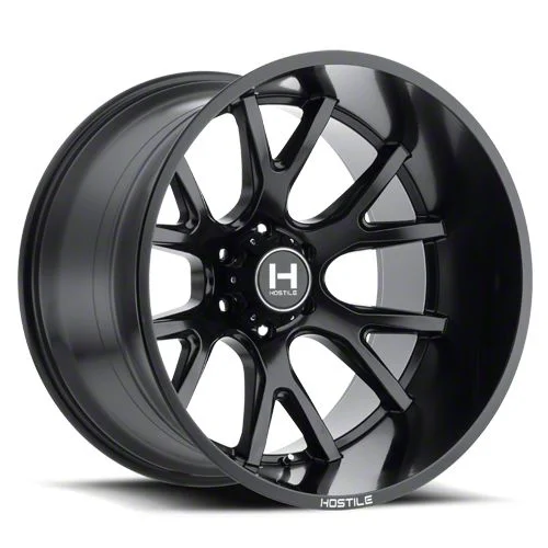 Hostile Rage Asphalt 6-Lug Wheel; 20x10; -19mm Offset (09-14 F-150)