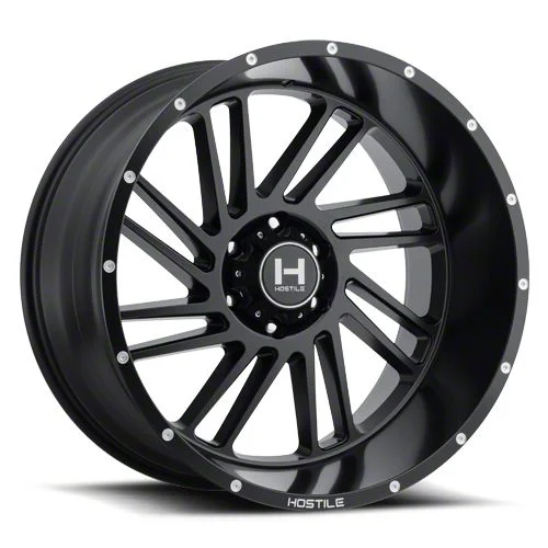 Hostile Stryker Asphalt 6-Lug Wheel; 20x9; 12mm Offset (09-14 F-150)