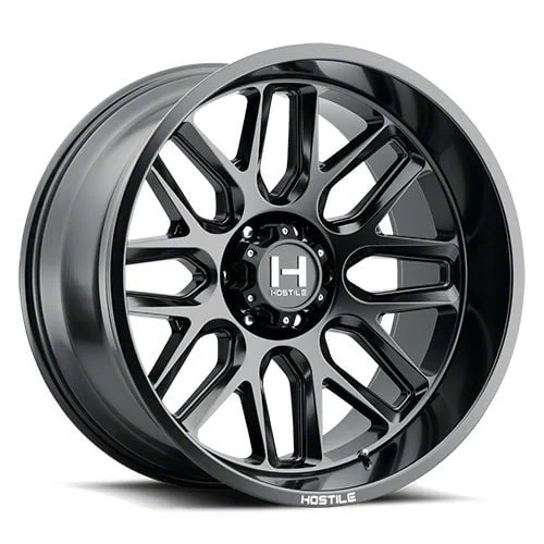 Hostile Vulcan Asphalt 6-Lug Wheel; 20x10; -19mm Offset (09-14 F-150)