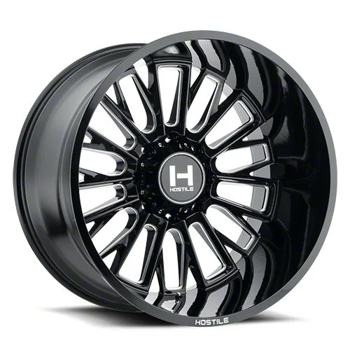 Hostile Fury Blade Cut 8-Lug Wheel; 20x9; 0mm Offset (11-16 F-350 Super Duty SRW)