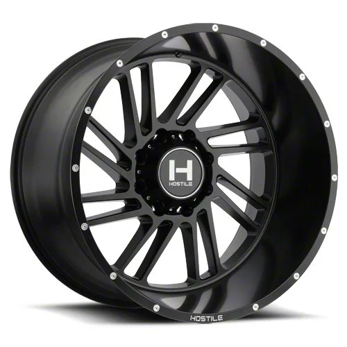 Hostile Stryker Asphalt 8-Lug Wheel; 20x9; 0mm Offset (11-16 F-350 Super Duty SRW)