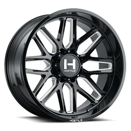 Hostile Vulcan Blade Cut 8-Lug Wheel; 22x10; -25mm Offset (11-16 F-350 Super Duty SRW)