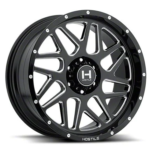Hostile Sprocket Blade Cut 6-Lug Wheel; 20x9; 10mm Offset (15-20 F-150)