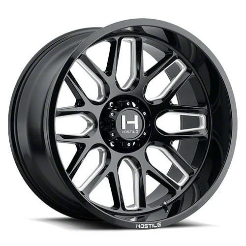 Hostile Vulcan Blade Cut 6-Lug Wheel; 20x10; -19mm Offset (15-20 F-150)