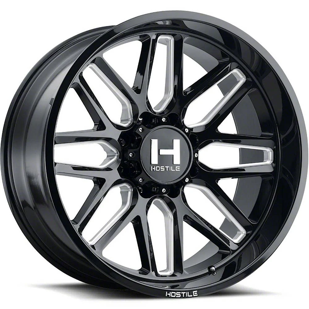 Hostile Vulcan Blade Cut 6-Lug Wheel; 22x10; -25mm Offset (15-20 F-150)