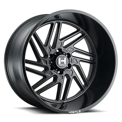 Hostile Jigsaw Asphalt 6-Lug Wheel; 20x9; 12mm Offset (21-26 F-150)