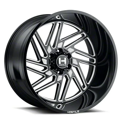 Hostile Jigsaw Blade Cut 6-Lug Wheel; 20x10; -19mm Offset (21-26 F-150)