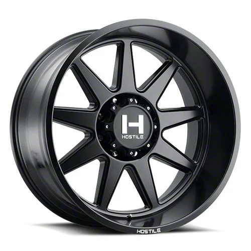 Hostile Omega Asphalt 6-Lug Wheel; 20x10; -19mm Offset (21-26 F-150)