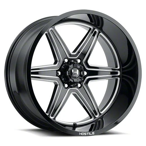 Hostile Venom Blade Cut 6-Lug Wheel; 20x10; -19mm Offset (21-26 F-150)