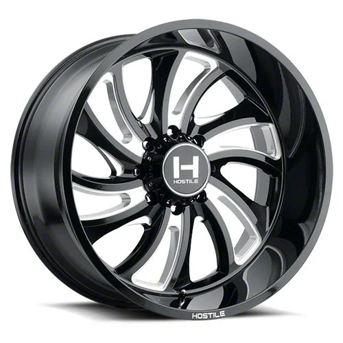 Hostile Demon Blade Cut 8-Lug Wheel; 20x10; -19mm Offset (17-22 F-350 Super Duty SRW)