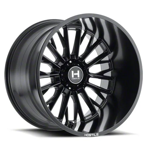 Hostile Fury Asphalt 6-Lug Wheel; 20x9; 0mm Offset (21-26 Tahoe)