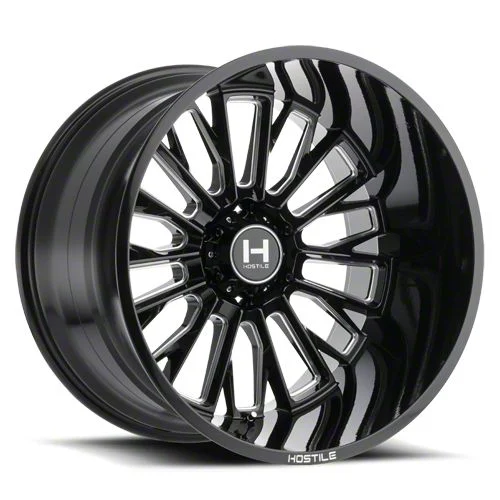 Hostile Fury Blade Cut 6-Lug Wheel; 20x9; 0mm Offset (21-26 Tahoe)