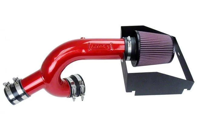 Shortram Cold Air Intake; Red (15-20 2.7L EcoBoost F-150)