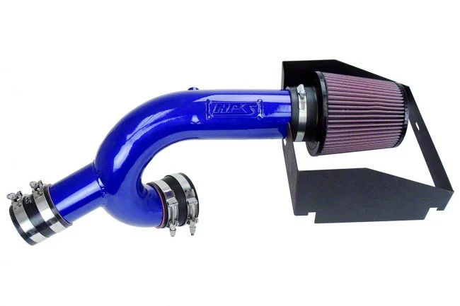 Shortram Cold Air Intake; Blue (15-16 3.5L EcoBoost F-150)