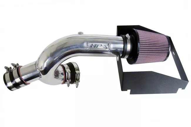 Shortram Cold Air Intake; Polished (15-16 3.5L EcoBoost F-150)